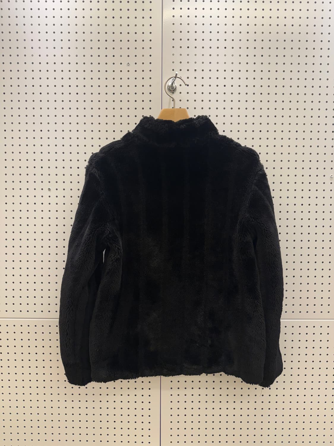 빈티지 블랙 페이크 퍼 자켓 U872 상품이미지3