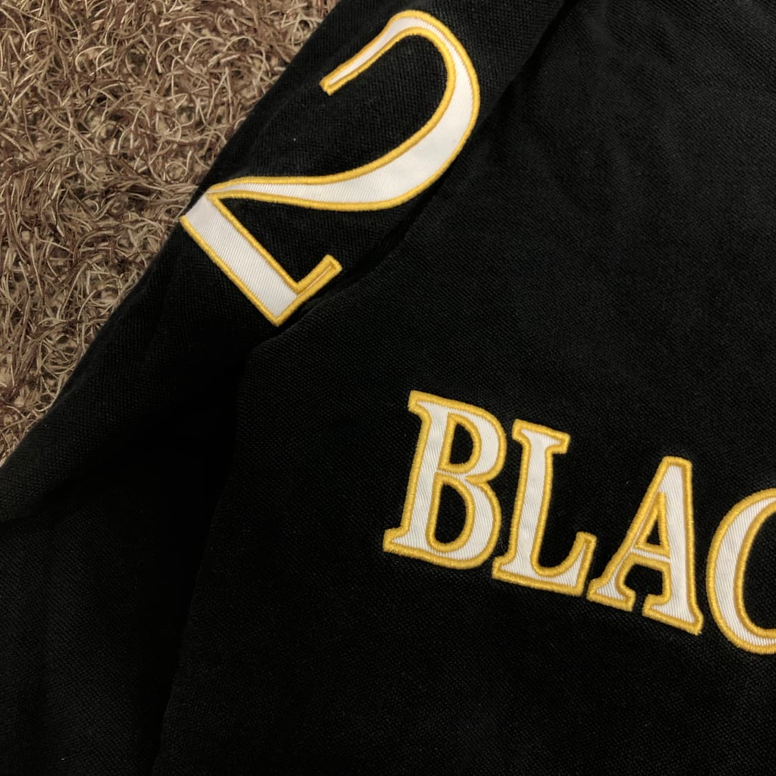 폴로 랄프로렌 빅포니 치프키프 블랙와치 카라 롱슬리브 티셔츠 상품이미지3