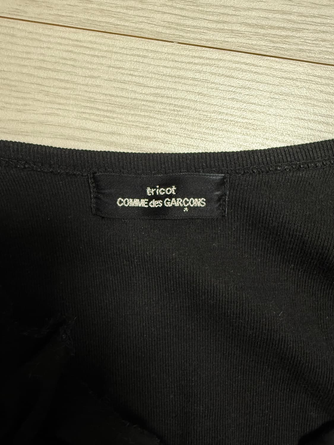 comme des garcons tricot shirring blouse 상품이미지3