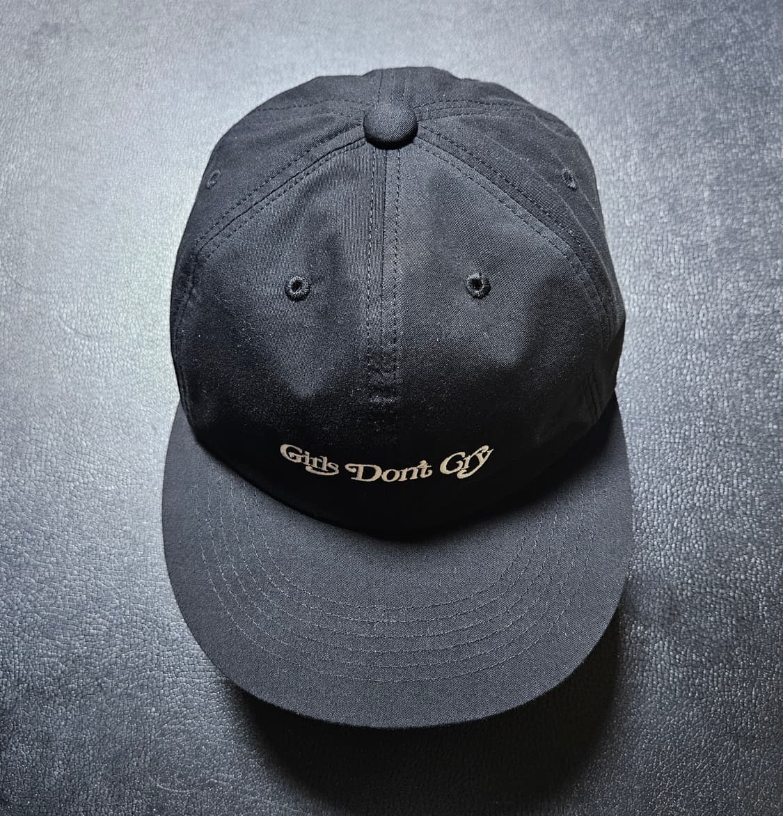 걸스돈크라이 베르디 볼캡 블랙 모자 비이커 상품이미지1