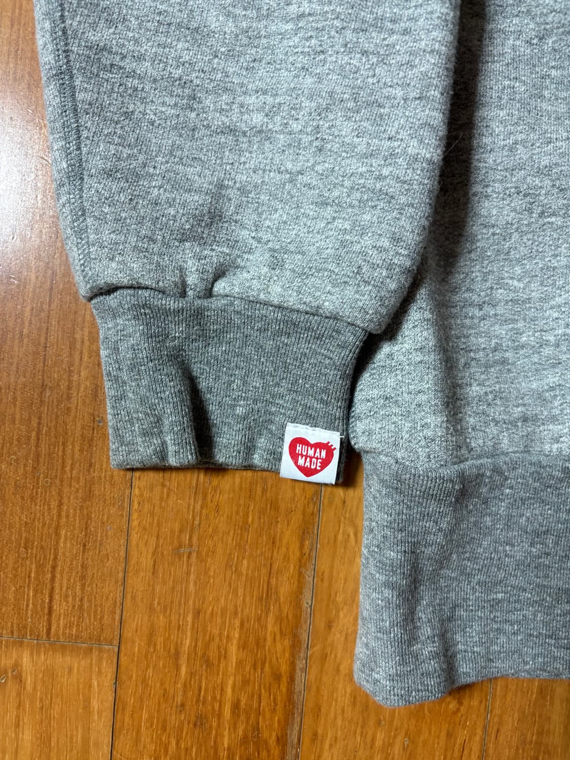 휴먼메이드 맨투맨 XL사이즈 한번착용 상품이미지3