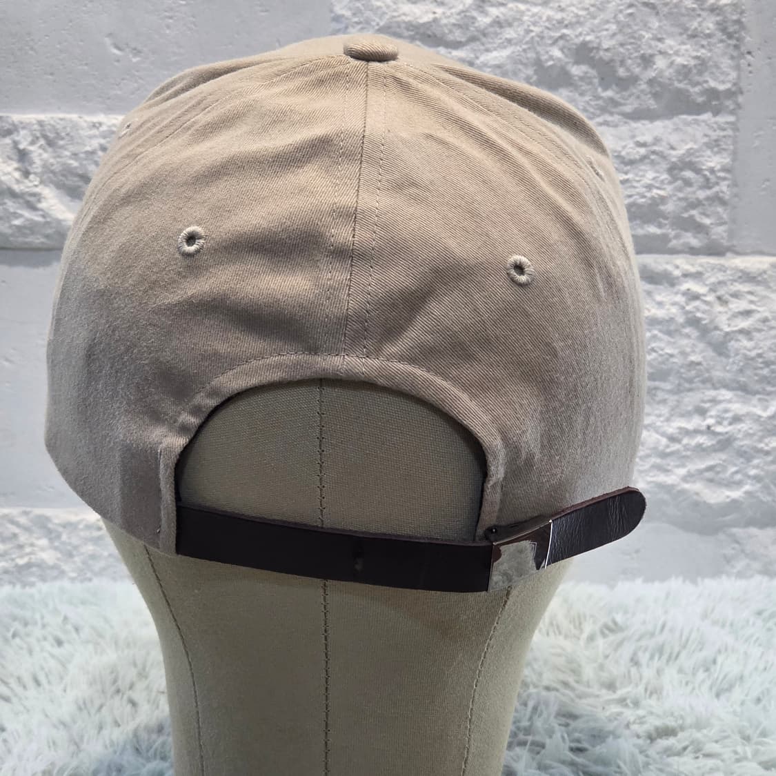 p1-2:큐브코드 스냅백 베이지 (56-59cm) 상품이미지5