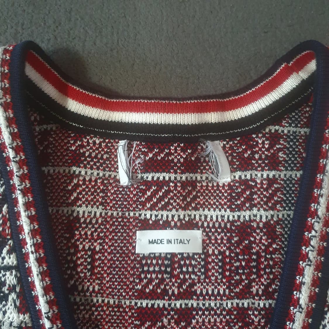 톰브라운 여성 자카드 마드라스 가디건 2 (66) 상품이미지9