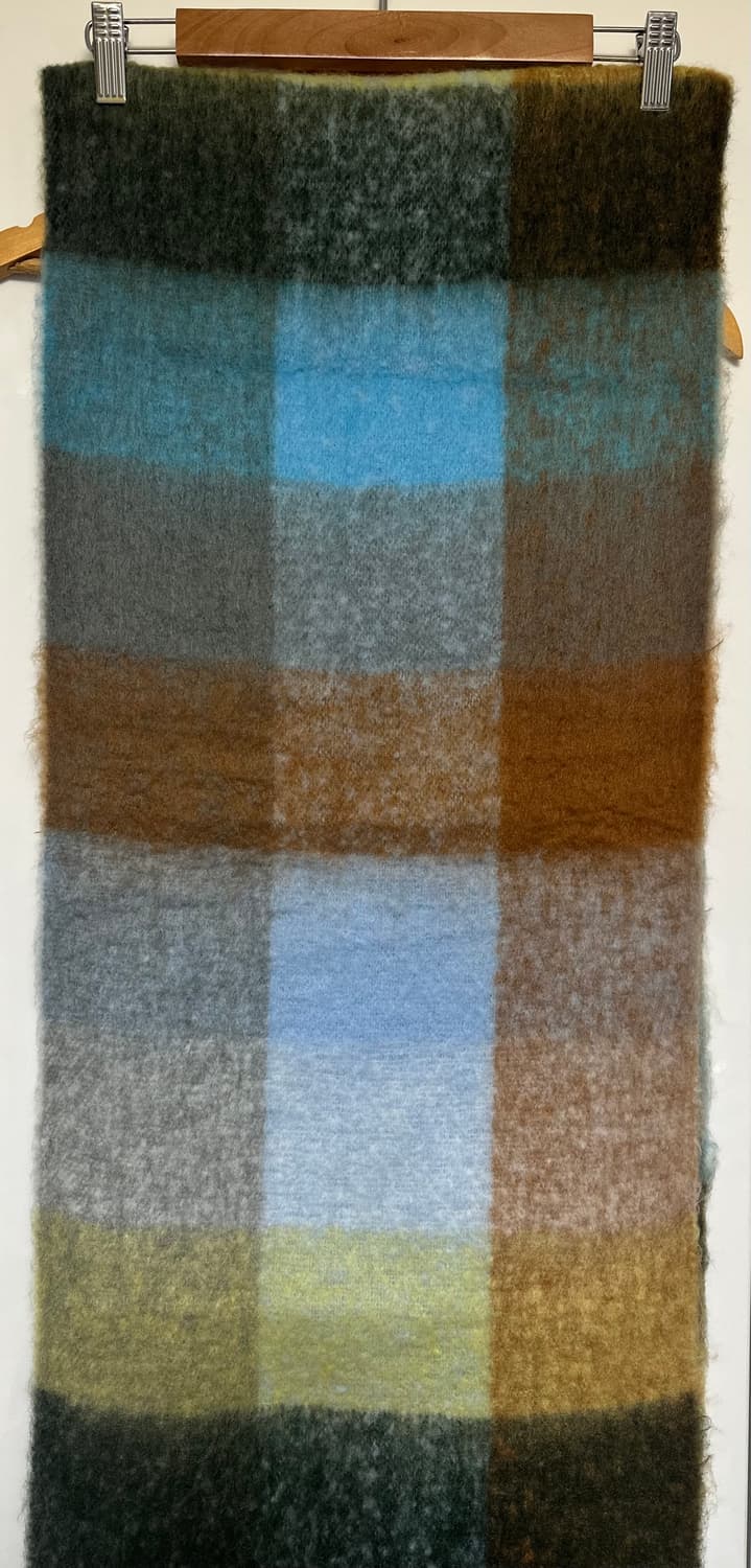 아크네 스튜디오 모헤어울체크 머플러 남여공용 상품이미지7