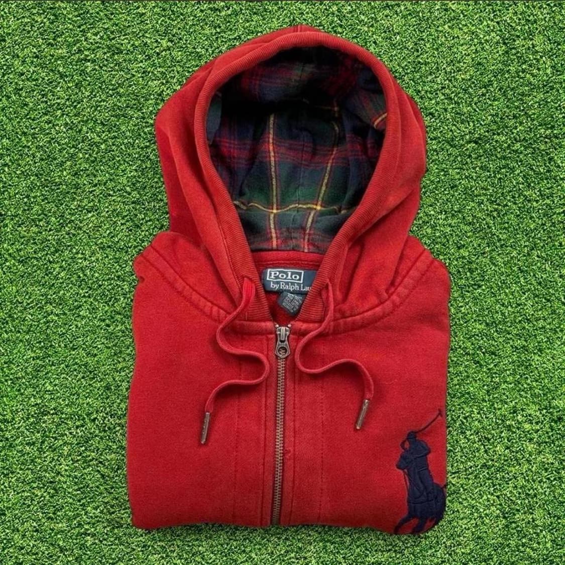 폴로 랄프로렌 빅포니 로고 후드 집업 상품이미지1