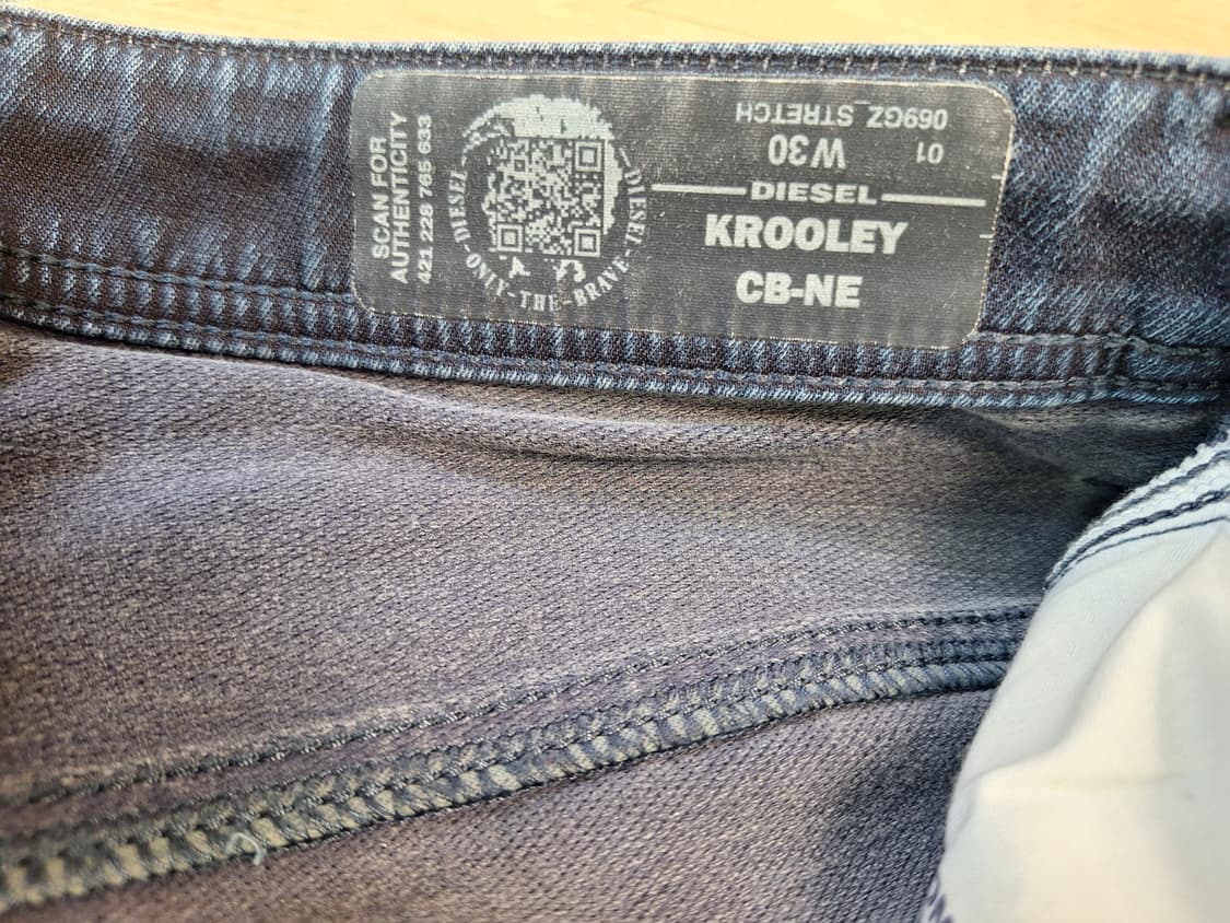 디젤 크롤리 CB-NE 청바지 W30 상품이미지7