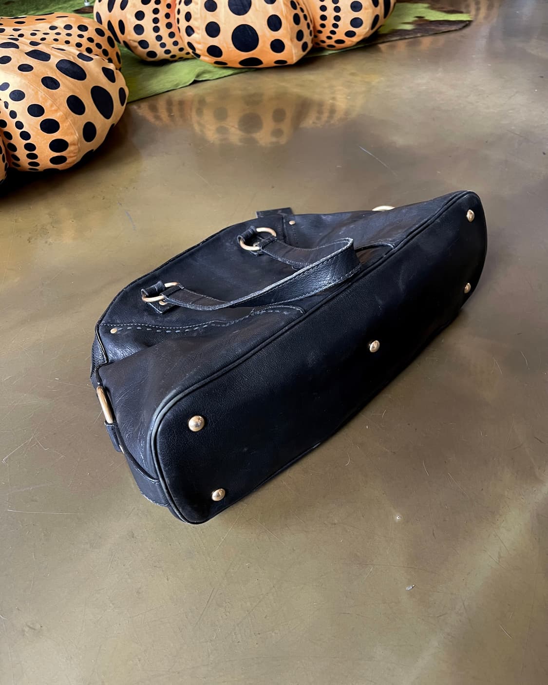 2000s SAINT LAURENT Lambskin Muse Bag 상품이미지8