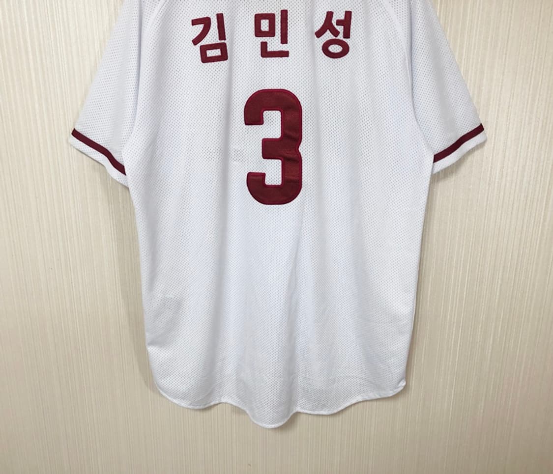 KBO 넥센(키움)히어로즈 홈유니폼/져지 105 #3 김민성 상품이미지10