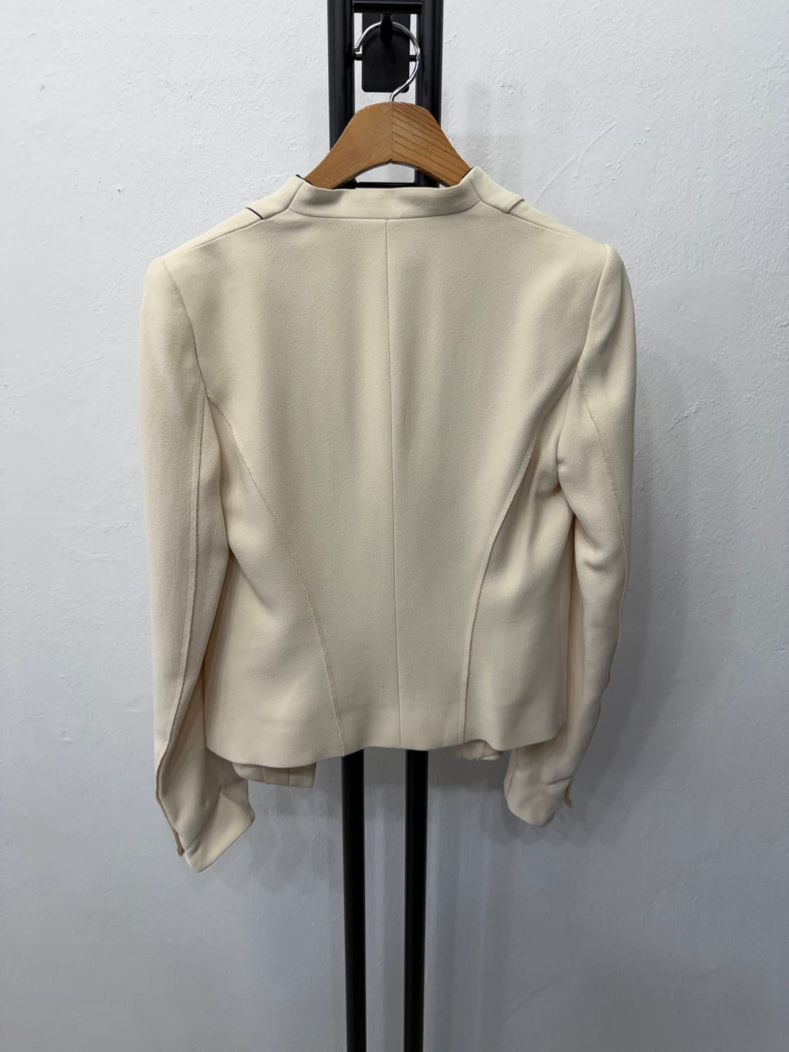 새제품) TIME 타임 한섬 정품 아이보리 여성 자켓 82 상품이미지6