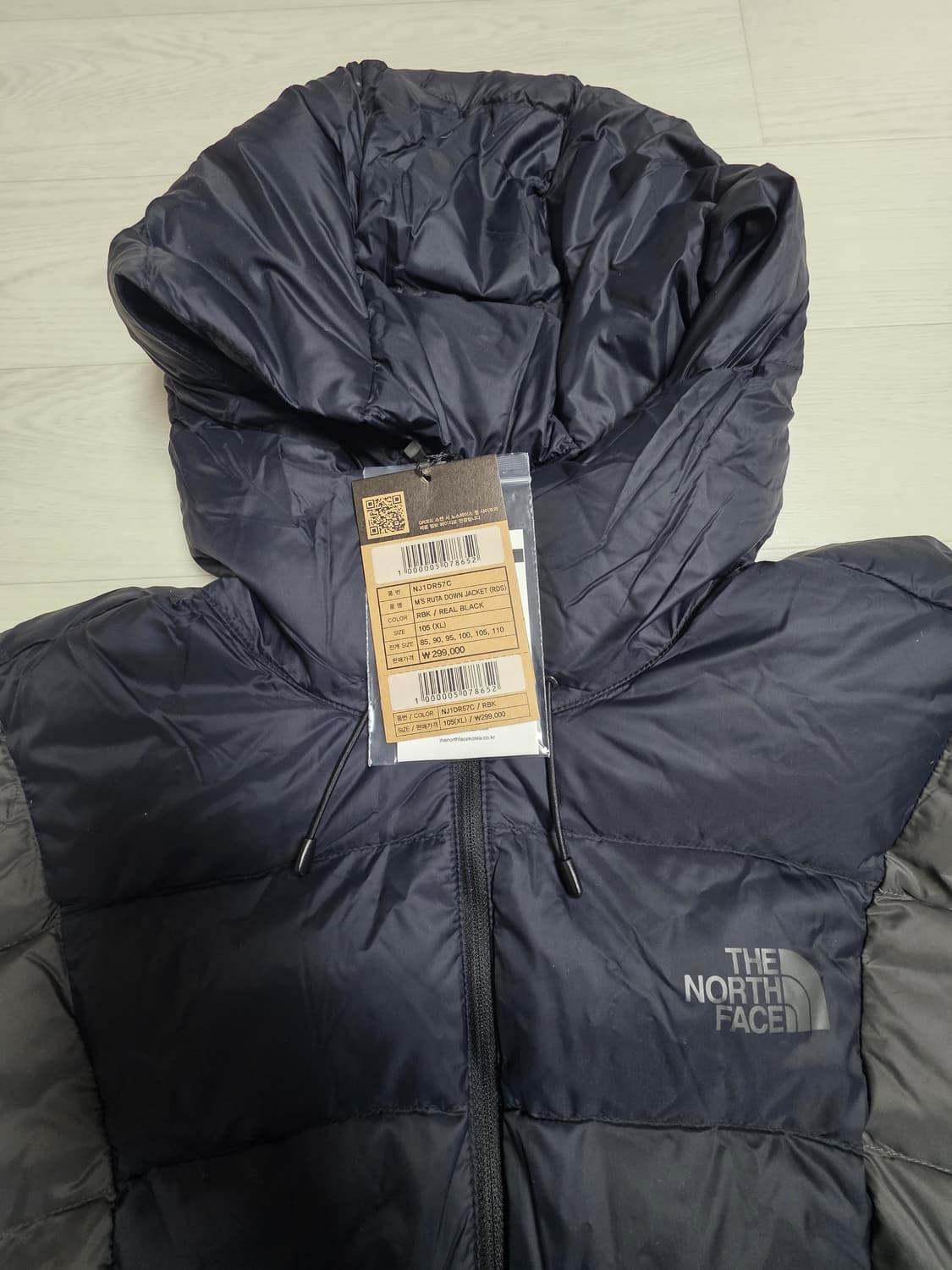 노스페이스 루타 패딩 XL사이즈(새상품) 상품이미지2