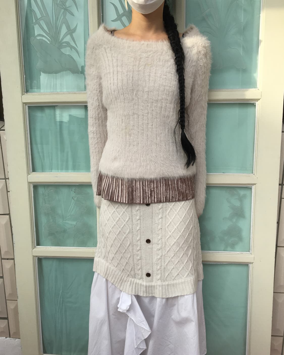 Fluffy knit 상품이미지7