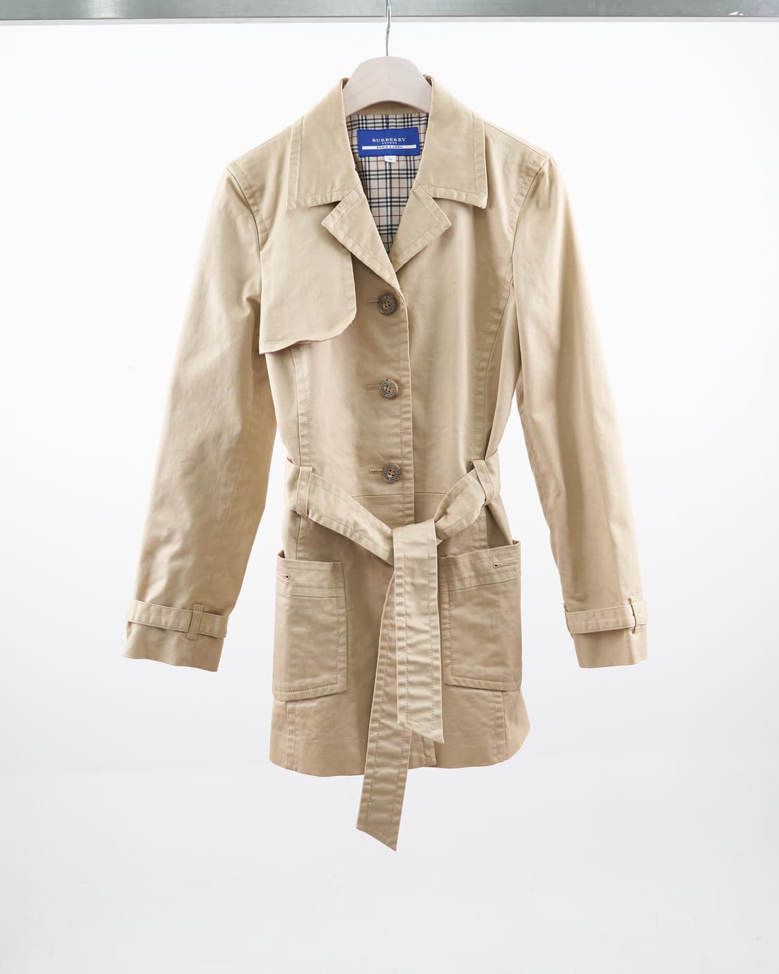 Burberry 블루라벨 건트렙 트렌치 코트  상품이미지1