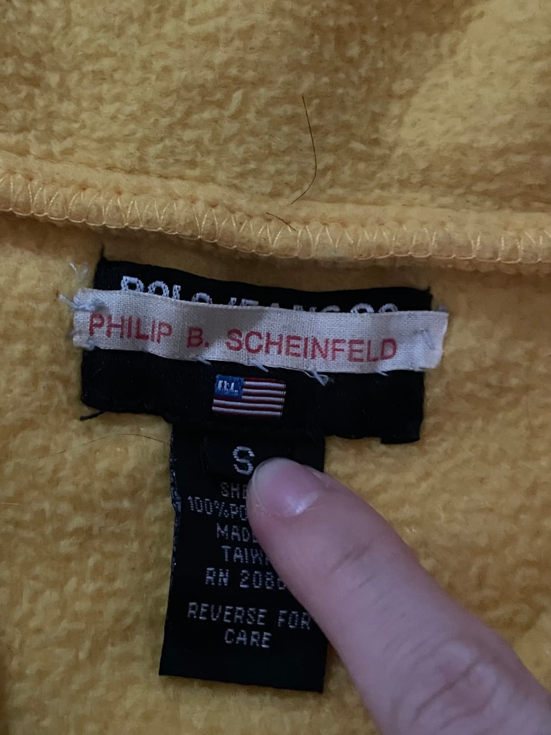 폴로 후리스 조끼 s 상품이미지3