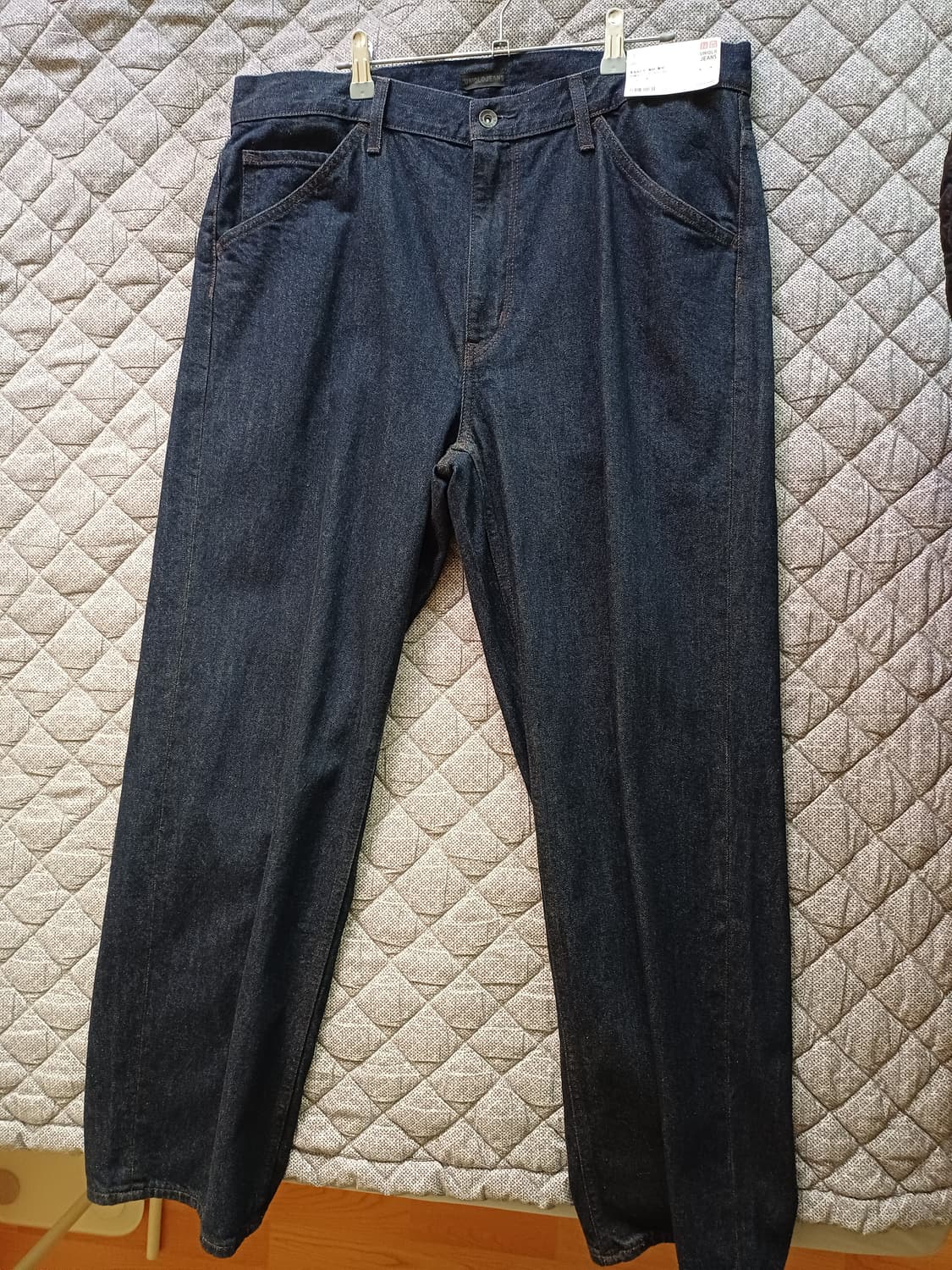 유니클로 와이드핏 진 새상품 36사이즈 상품이미지1