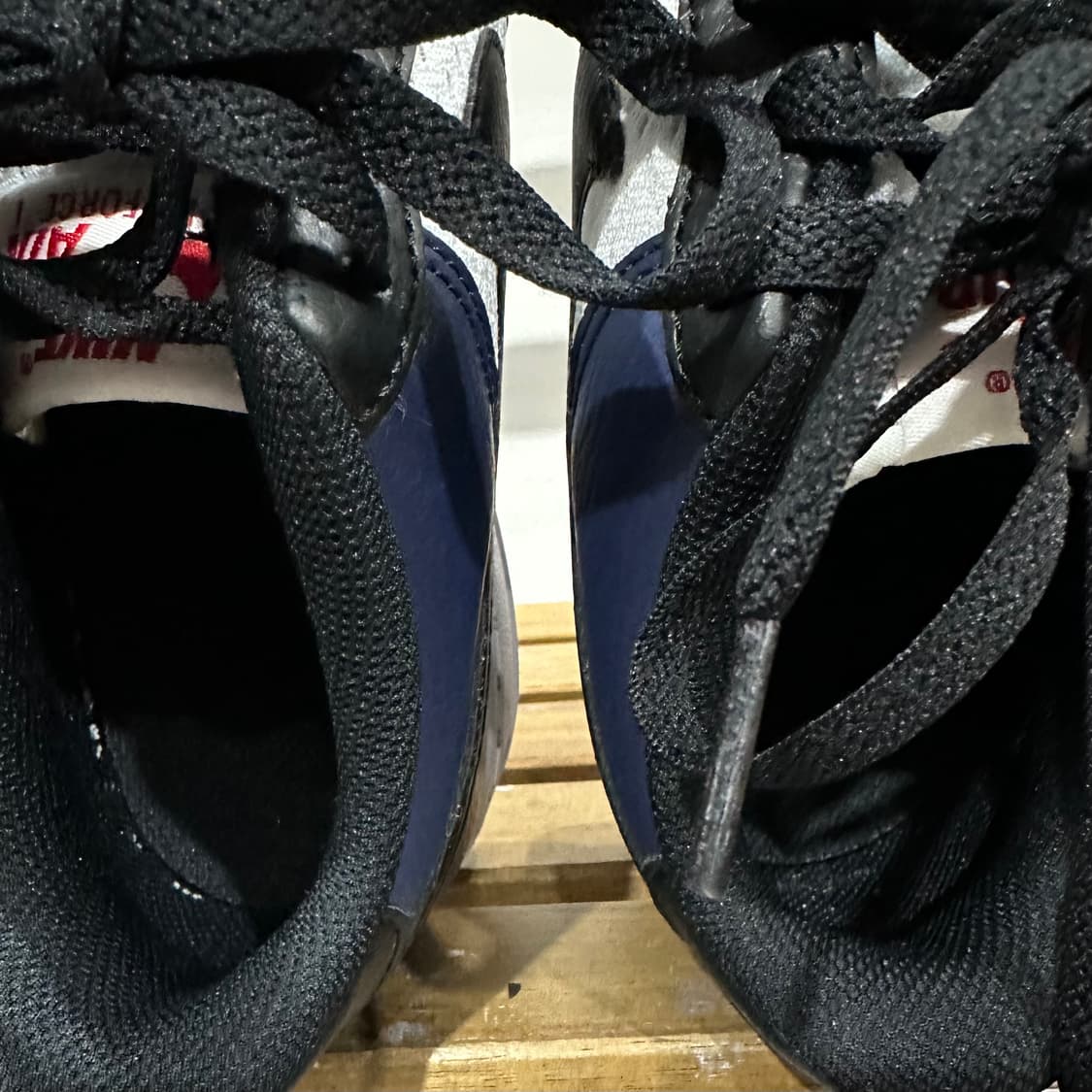 240) 나이키 운동화 여성 여자 에어 포스 1 로우 미드나잇 네이비 상품이미지8