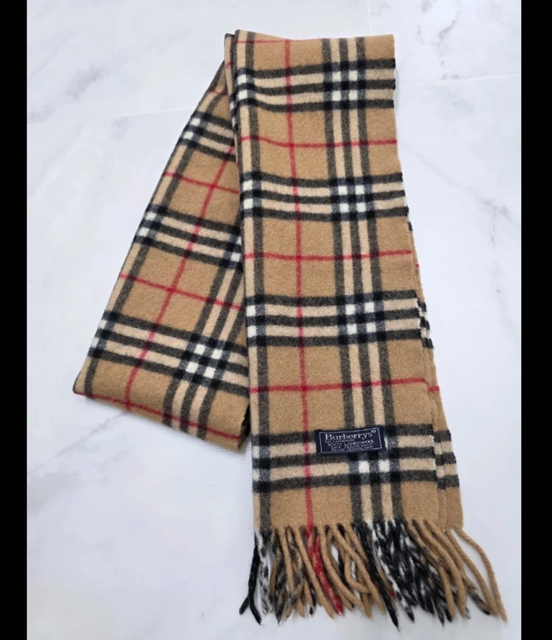 버버리 램스울 머플러 상품이미지2