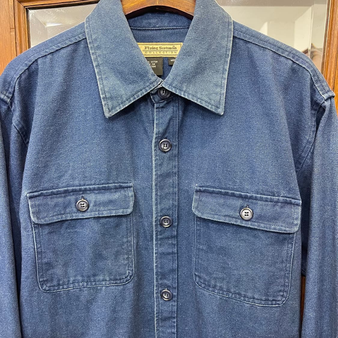 90's work shirt jacket 상품이미지3