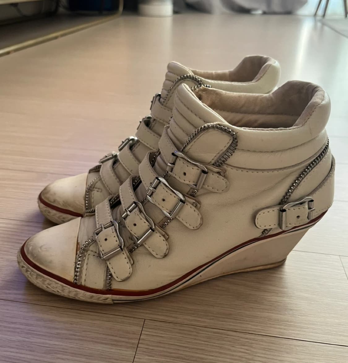 Ash 아쉬 웨지힐 스니커즈 36 상품이미지2