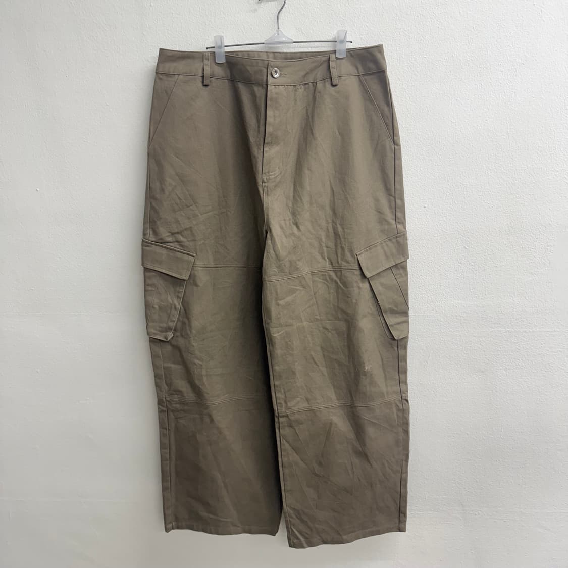 BITTER 빈티지 카키 카고 와이드 팬츠 (XL) 상품이미지1