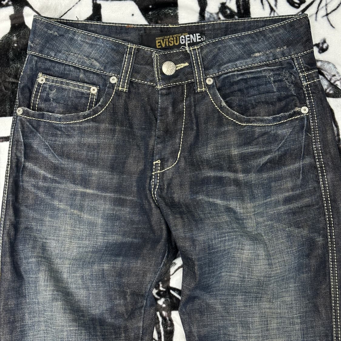 EVISU 에비수 시그니처 로고 팬츠 상품이미지4