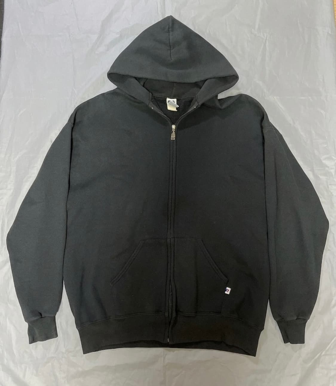 90s 빈티지 러셀 Russell 후드집업 네이비 상품이미지1