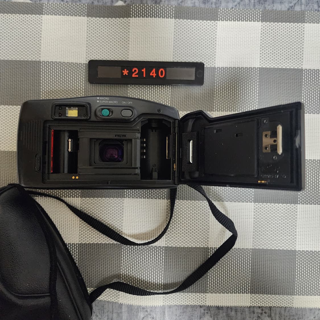 삼성캐녹스 퍼지줌 1050 필름카메라 파우치포함 상품이미지5