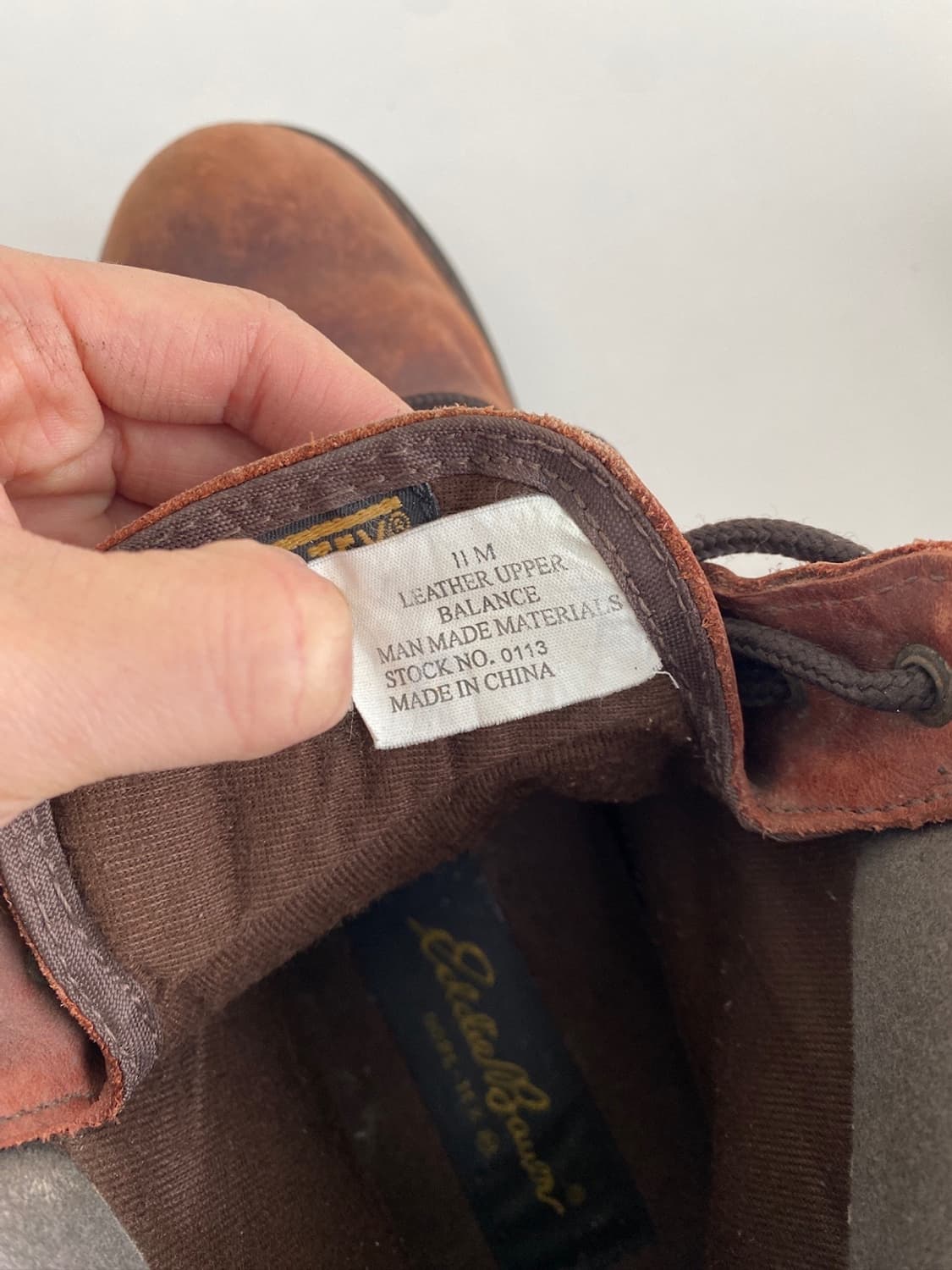 90's 에디바우어 고어텍스 하이킹 부츠 상품이미지8