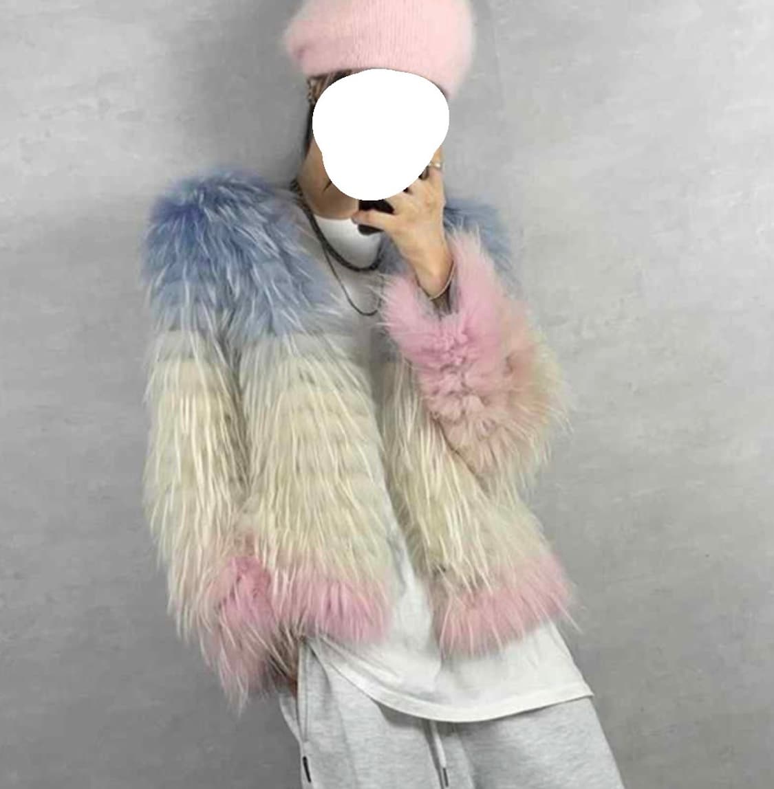 빈티지 핑크 베레모 모자 상품이미지3