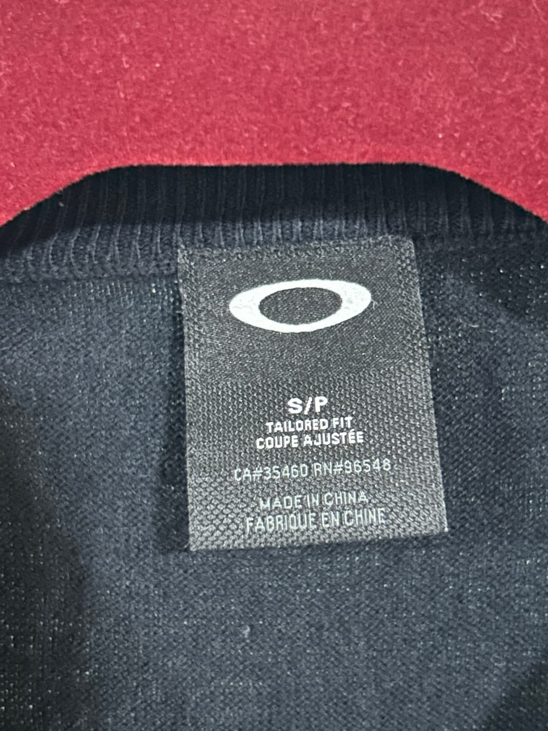 Oakley 남성 V넥니트블랙S 상품이미지3