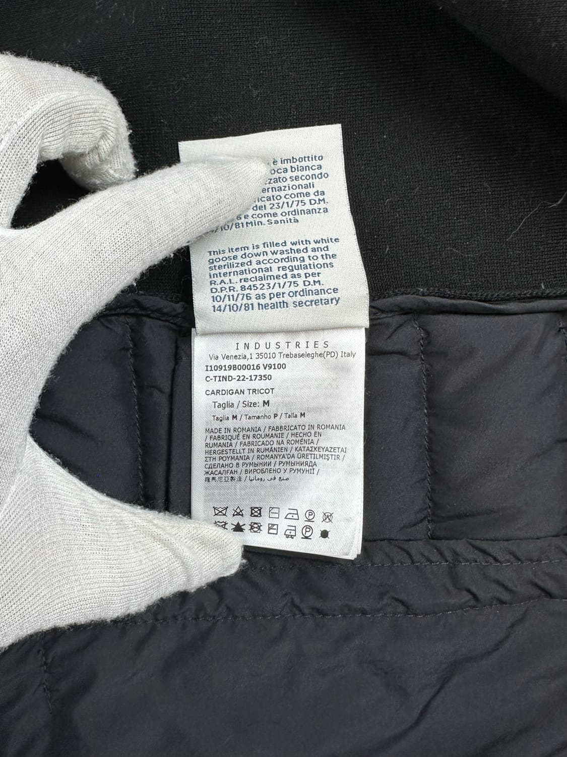 [M] 정품 몽클레어 24FW 블랙라벨 니트패딩 자켓 상품이미지6