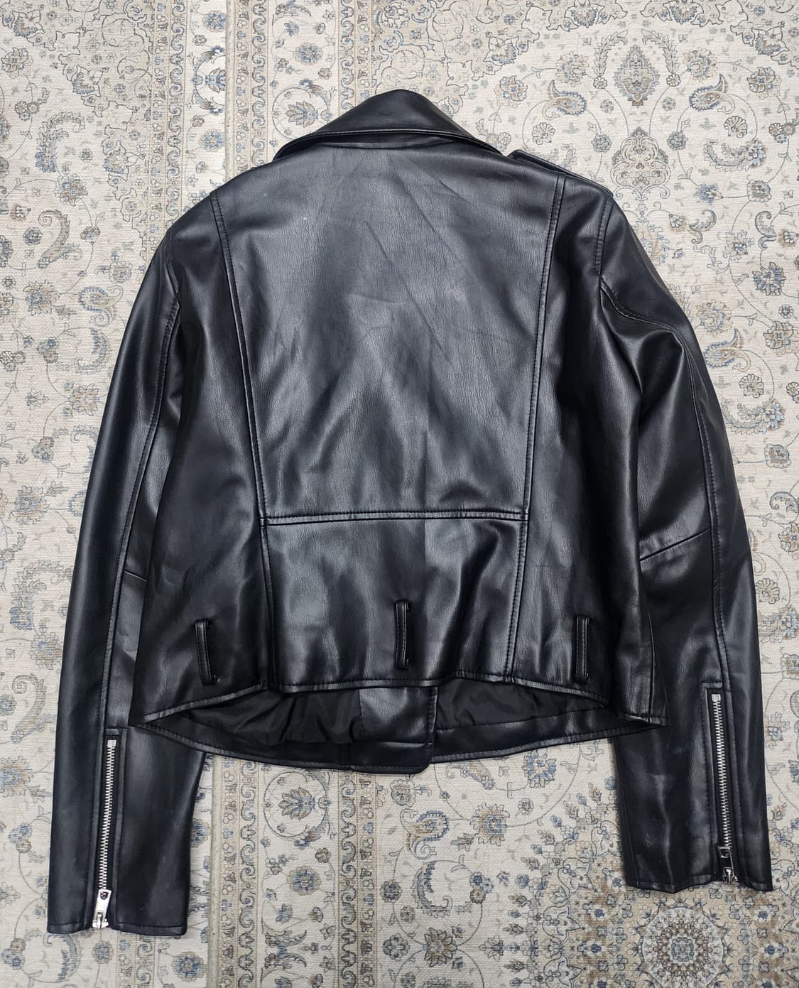 ZARA 자라  레더 라이더 자켓 L (55반까지) 상품이미지2