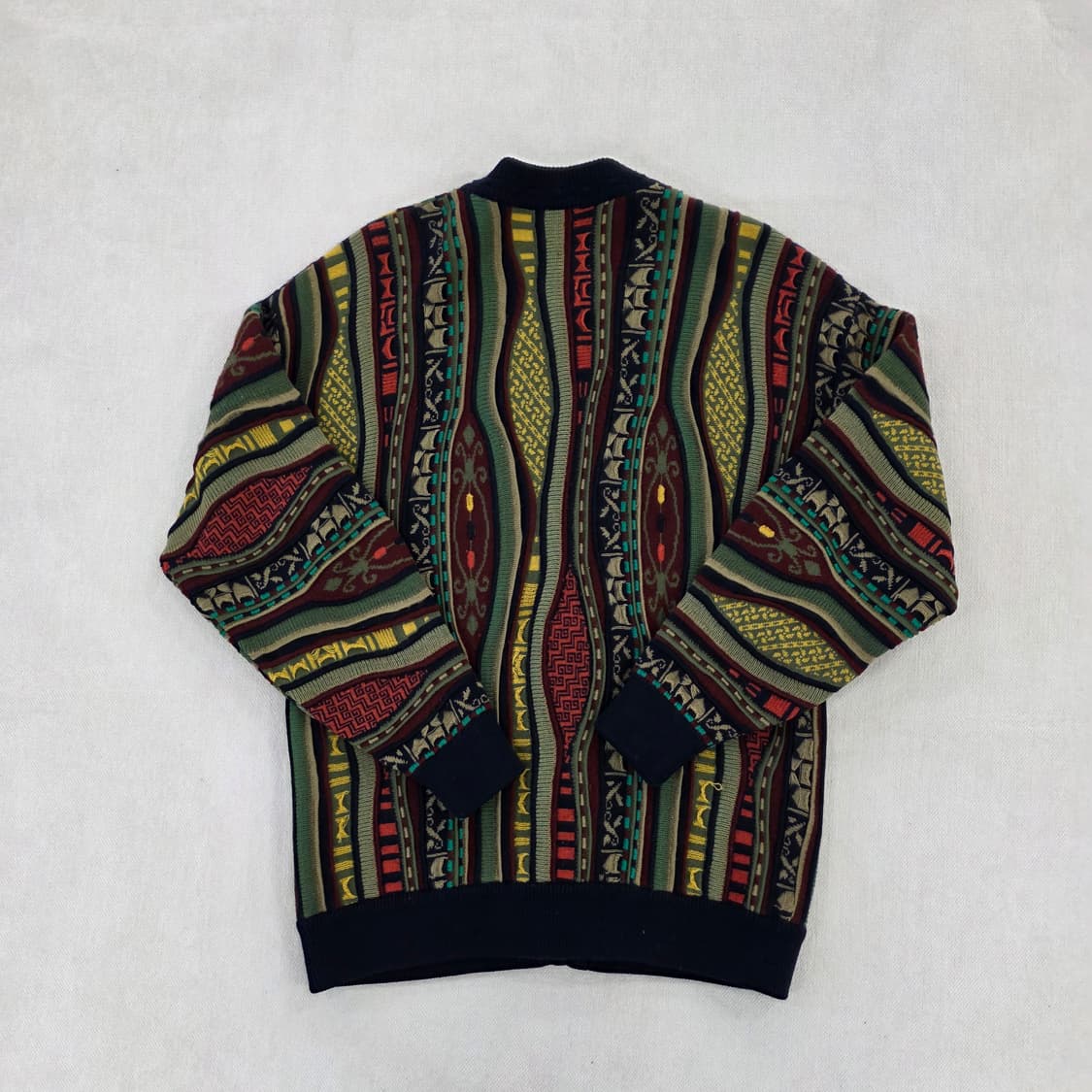 [실측확인] 빈티지 케이블 니트 가디건 0126J1 상품이미지3