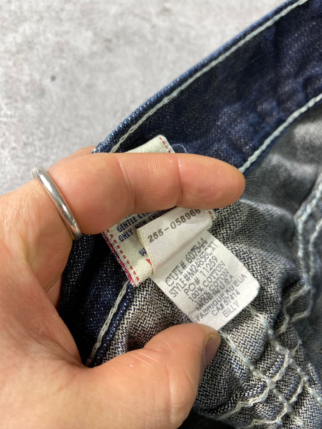 [31] True Religion 트루릴리전 루즈 부츠컷 데님팬츠 상품이미지8