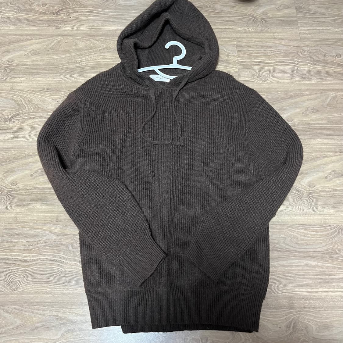 파브레가 마들렌 울 니트 후드 브라운 3 상품이미지3