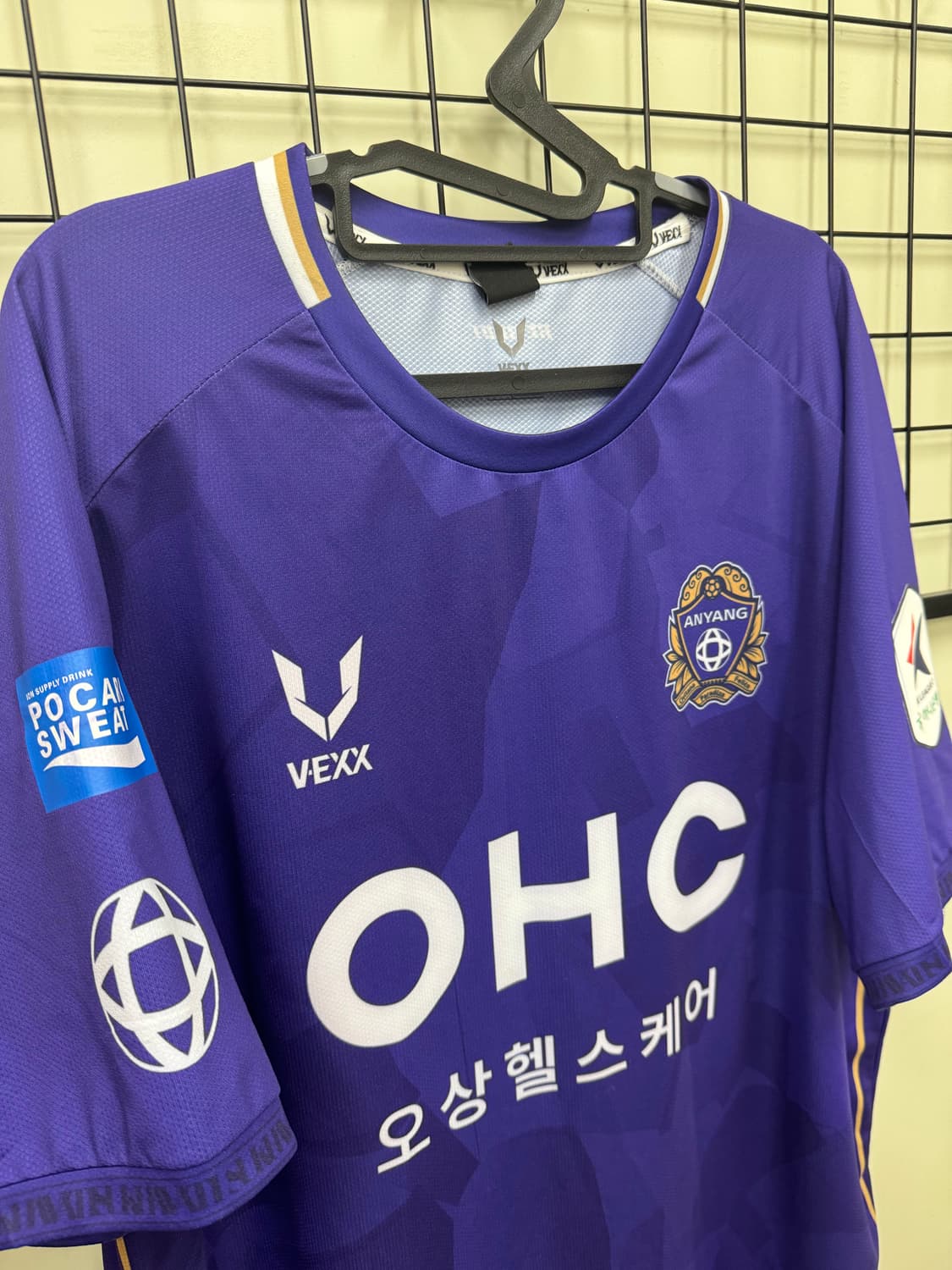 2024 FC안양 홈 유니폼 No.99 주현우 친필사인 115사이즈 상품이미지3