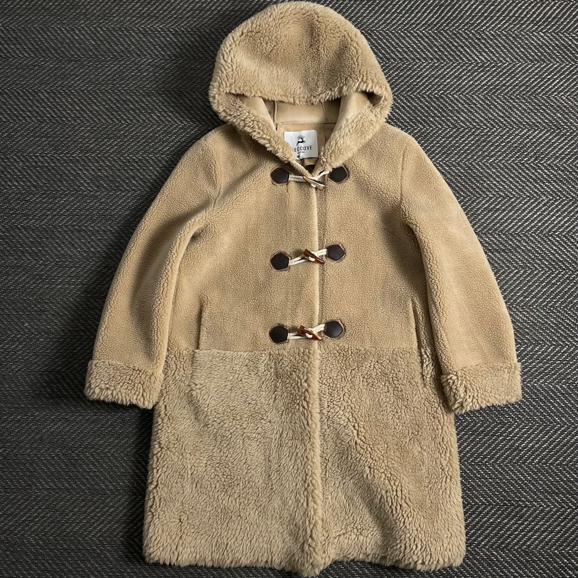 빈티지 우먼스 쉐르파 더플 코트 o 3871 상품이미지1
