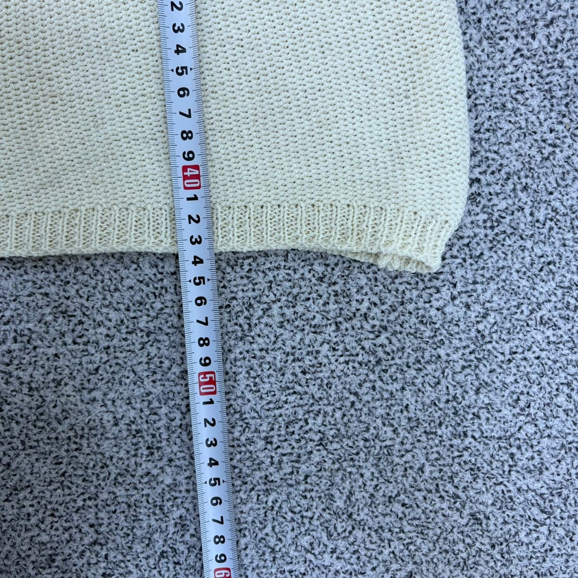 실측확인 빈티지 니트 뷔스티에 나시티 0416J 상품이미지7