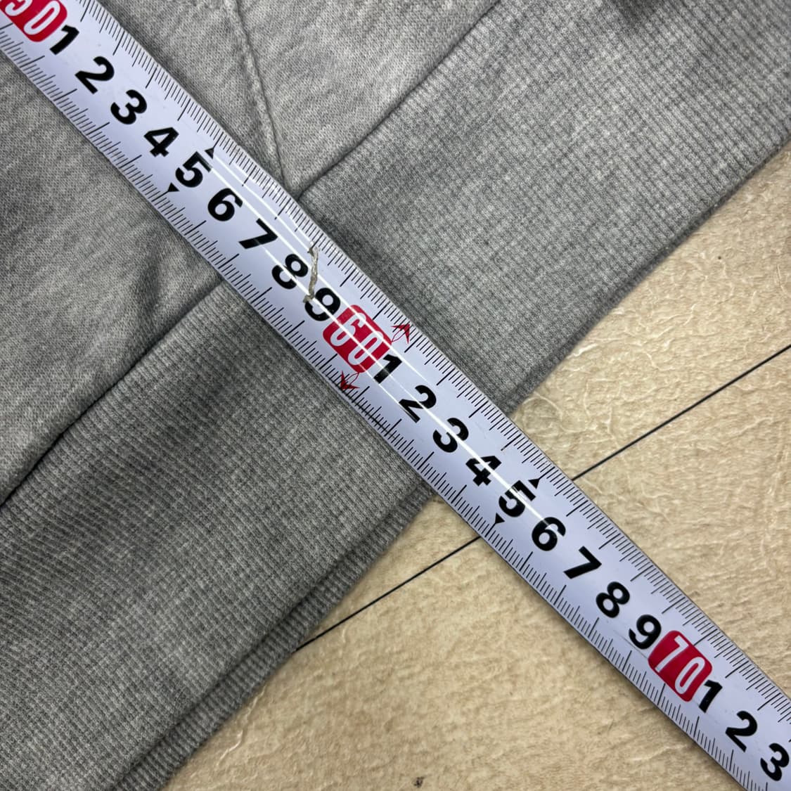 지프 스몰로고 그레이 후드티 상품이미지4