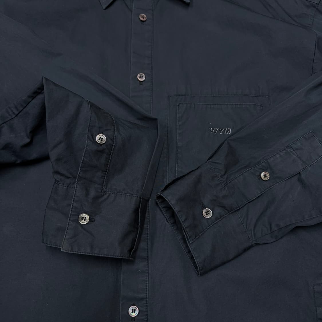 우영미 깃털 백로고 셔츠[2361] 상품이미지6