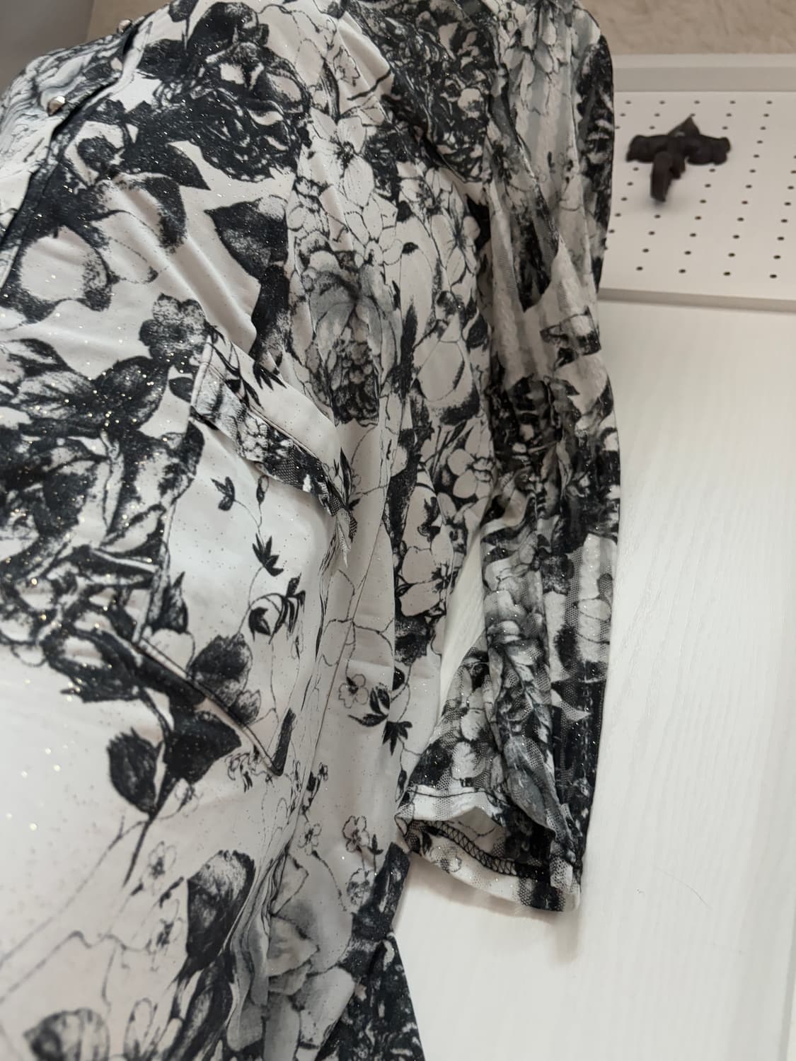 • Oriental Flower Mini Shirt Dress 상품이미지2