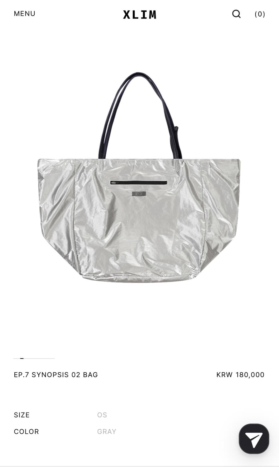 엑슬림 XLIM EP.7 SYNOPSIS 02 BAG 상품이미지2