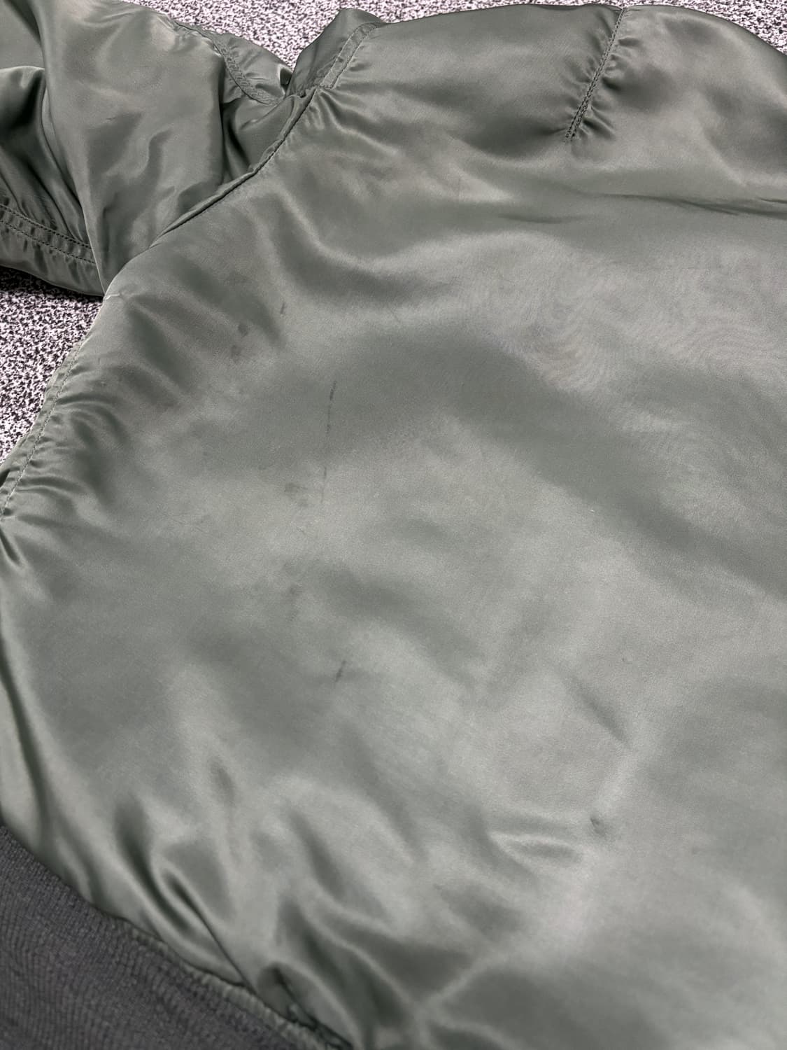 70s 오리지널 MA-1 자켓 E타입 상품이미지9