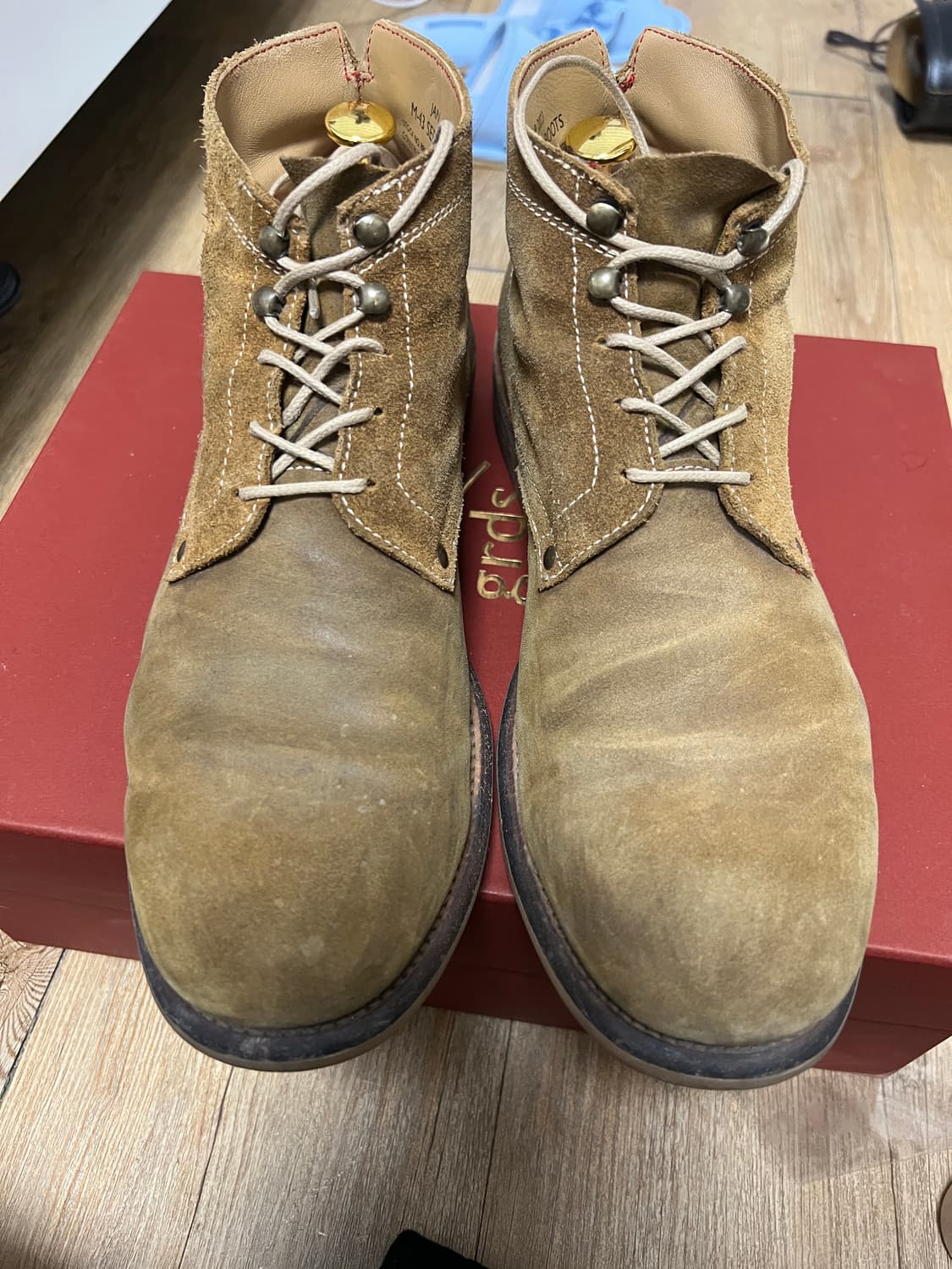 택포23) 그라더스 grds 부츠02 올리브드랩 265 상품이미지1