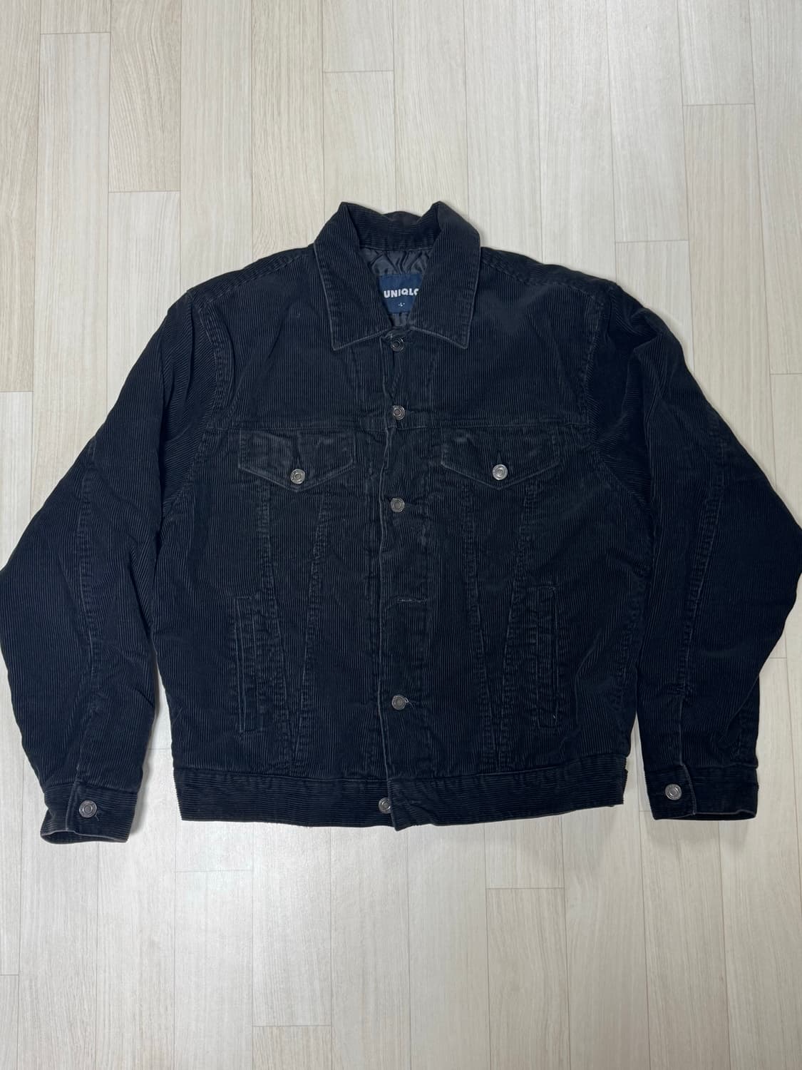 (10’s)유니클로 블랙 코듀로이 자켓 상품이미지1