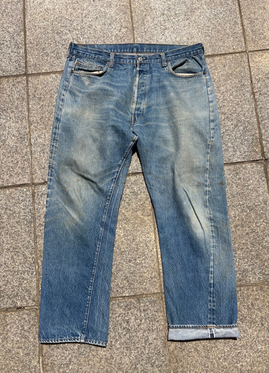 80s 66후기 리바이스 501 데님팬츠 상품이미지1