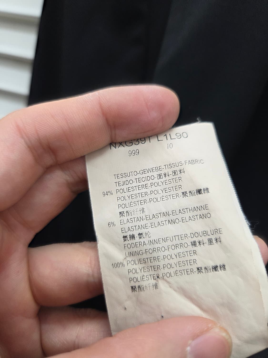 엠포리오아르마니 블랙 블레이져 자켓 상품이미지6