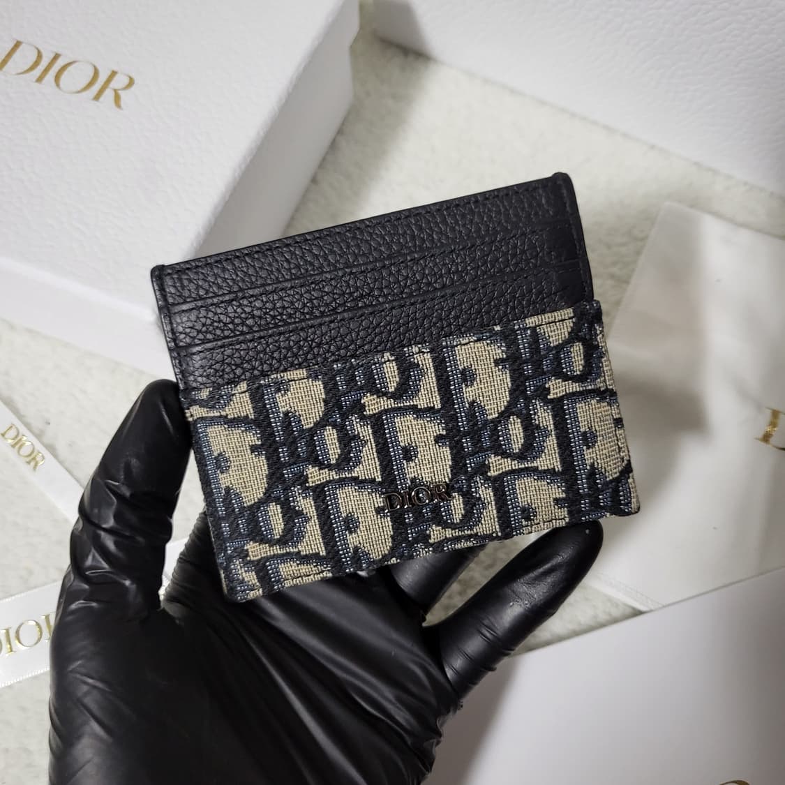 [풀구성] 디올 오블리크 카드홀더 카드지갑  상품이미지2