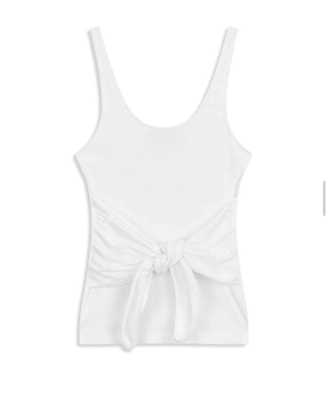 오픈와이와이 노티드 슬리브리스 탑 나시 상품이미지2