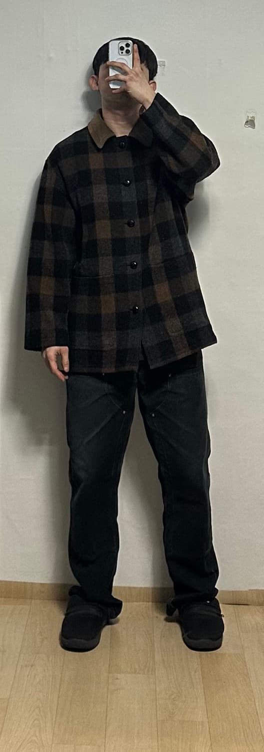 제이프레스 체크 코트 상품이미지5