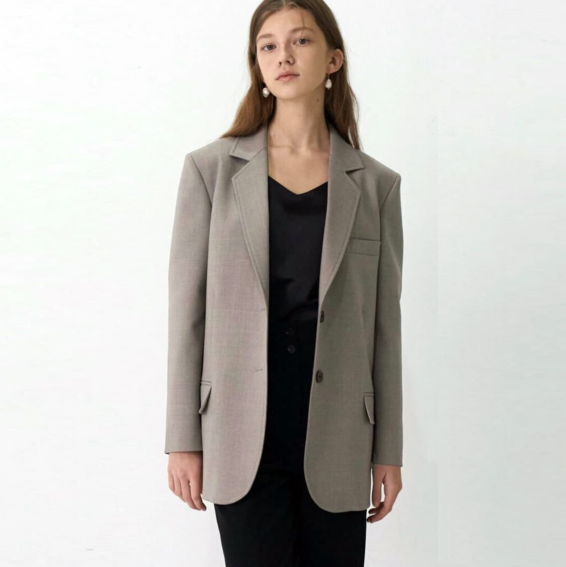 마론에디션 얼티메이트 그레이 싱글자켓 프리사이즈 새상품 상품이미지1